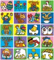 Stickers serie 79 - pasen